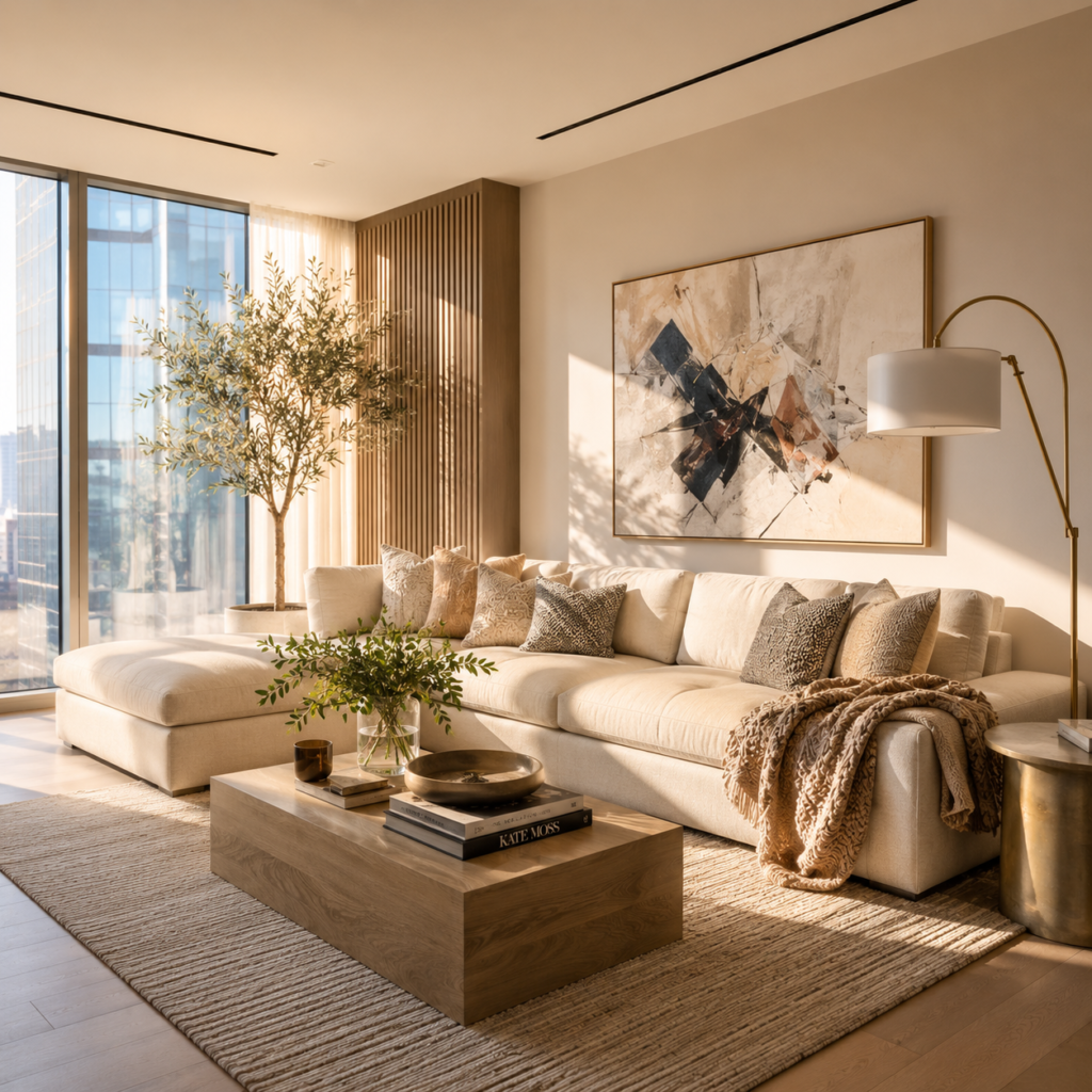 Apartment Living Room Ideas With Neutral Decor